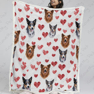 Infinite Australian Cattle Dog Love Soft Warm Fleece Blanket-Blanket-Australian Cattle Dog, Blankets, Home Decor-13