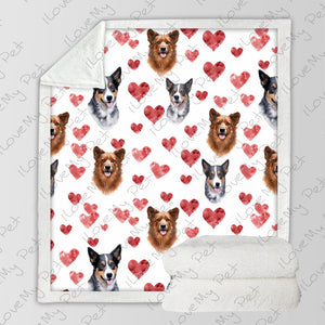 Infinite Australian Cattle Dog Love Soft Warm Fleece Blanket-Blanket-Australian Cattle Dog, Blankets, Home Decor-12