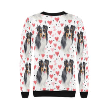 Load image into Gallery viewer, Infinite Australian Shepherd Love Women&#39;s Sweatshirt-Apparel-Apparel, Australian Shepherd, Shirt, Sweatshirt-2