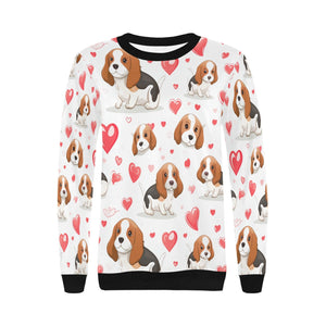 Infinite Beagle Love Women's Sweatshirt-Apparel-Apparel, Beagle, Shirt, Sweatshirt-3