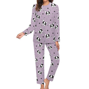 Infinite Boston Terrier Love Women's Soft Pajama Set - 4 Colors-Pajamas-Apparel, Boston Terrier, Pajamas-11