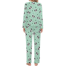 Load image into Gallery viewer, Infinite Boston Terrier Love Women&#39;s Soft Pajama Set - 4 Colors-Pajamas-Apparel, Boston Terrier, Pajamas-12
