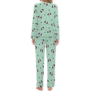 Infinite Boston Terrier Love Women's Soft Pajama Set - 4 Colors-Pajamas-Apparel, Boston Terrier, Pajamas-12