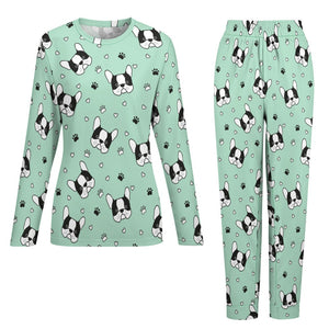 Infinite Boston Terrier Love Women's Soft Pajama Set - 4 Colors-Pajamas-Apparel, Boston Terrier, Pajamas-16