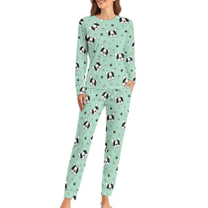 Infinite Boston Terrier Love Women's Soft Pajama Set - 4 Colors-Pajamas-Apparel, Boston Terrier, Pajamas-18