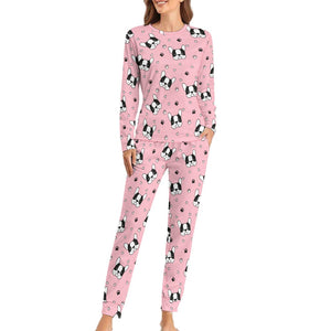 Infinite Boston Terrier Love Women's Soft Pajama Set - 4 Colors-Pajamas-Apparel, Boston Terrier, Pajamas-5