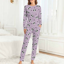Load image into Gallery viewer, Infinite Boston Terrier Love Women&#39;s Soft Pajama Set - 4 Colors-Pajamas-Apparel, Boston Terrier, Pajamas-7