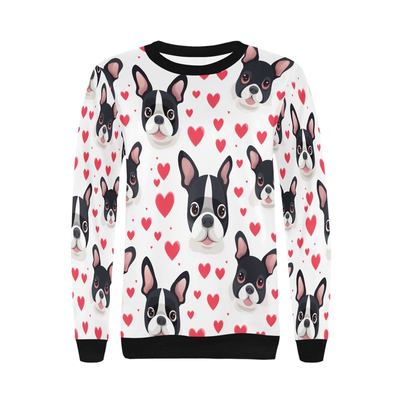 Forever 21 Boston Terrier Print Sweatshirt, $17