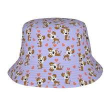 Load image into Gallery viewer, Infinite Boxer Love Bucket Hat-Hats &amp; Caps-Lavender-One Size-25