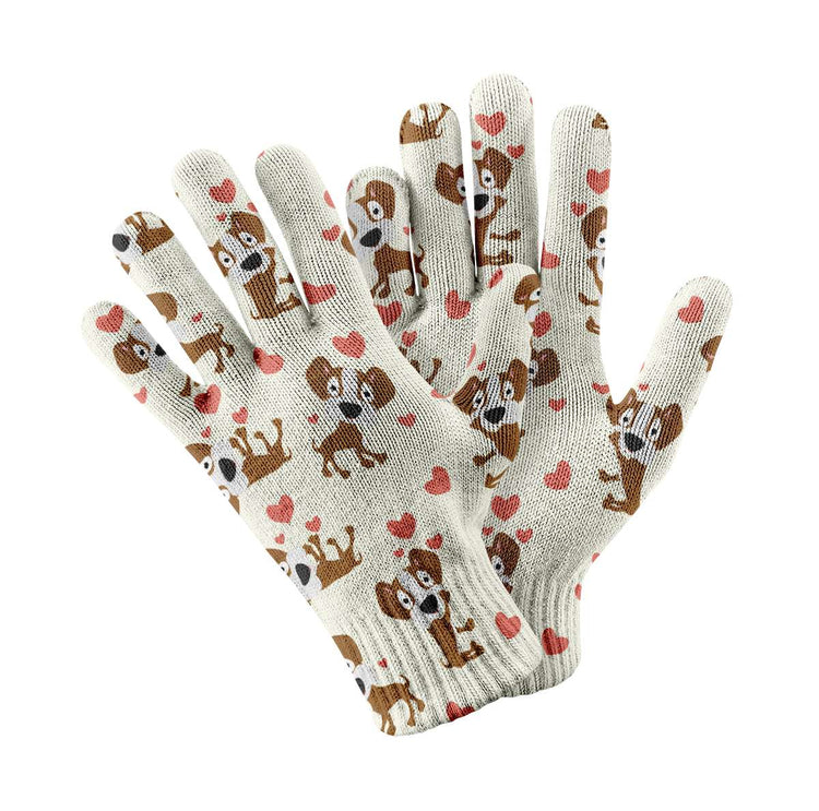Infinite Boxer Love Touch Screen Gloves White 750x