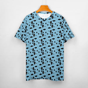 Infinite Bull Terrier Love All Over Print Women's Cotton T-Shirt - 4 Colors-Apparel-Apparel, Bull Terrier, Shirt, T Shirt-15