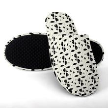 Load image into Gallery viewer, Infinite Bull Terrier Love Women&#39;s Cotton Mop Slippers-Footwear-Accessories, Bull Terrier, Dog Mom Gifts, Slippers-4