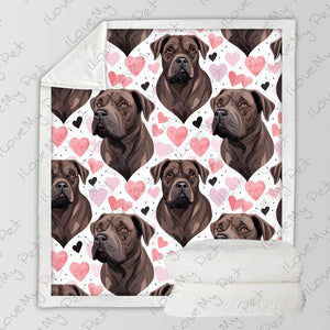 Infinite Cane Corso Love Soft Warm Fleece Blanket-Blanket-Blankets, Cane Corso, Home Decor-12