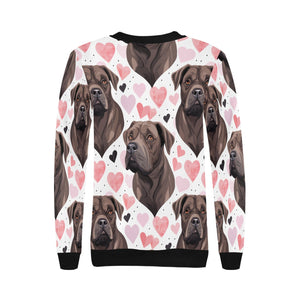 Infinite Cane Corso Love Women's Sweatshirt-Apparel-Apparel, Cane Corso, Shirt, Sweatshirt-2