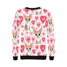 Load image into Gallery viewer, Infinite Chihuahua Love Women&#39;s Sweatshirt-Apparel-Apparel, Chihuahua, Shirt, Sweatshirt-3