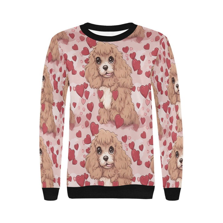 Infinite Cockapoo Love Women's Sweatshirt-Apparel-Apparel, Cockapoo, Doodle, Shirt, Sweatshirt-2