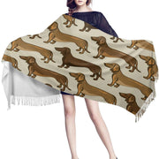 Infinite Dachshund Love Warm Winter ShawlAccessories