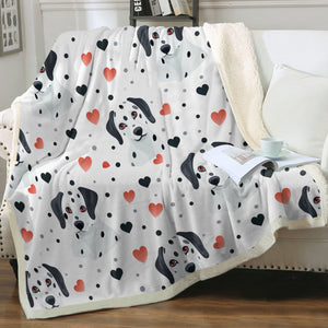 Infinite Dalmatian Love Soft Warm Fleece Blanket-Blanket-Blankets, Dalmatian, Home Decor-14