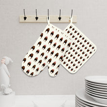Load image into Gallery viewer, Infinite Doberman Love Oven Mitts and Pot Holder Set-Kitchen Decor-Accessories,Doberman,Dog Mom Gifts-4