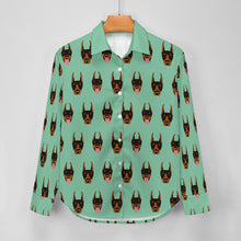 Load image into Gallery viewer, Infinite Doberman Love Women&#39;s Shirt-12