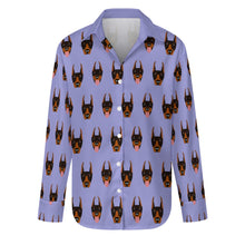 Load image into Gallery viewer, Infinite Doberman Love Women&#39;s Shirt-S-CornflowerBlue_1-15