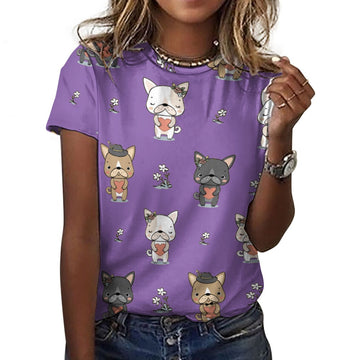 French bulldog blouse shop