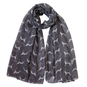 Infinite Greyhound Love Womens Scarves-Accessories-Accessories, Dogs, Greyhound, Scarf, Whippet-7