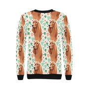 Infinite Irish Setter Love women's sweartshirt-Apparel, Sweatshirt-2