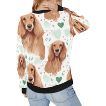 Load image into Gallery viewer, Infinite Irish Setter Love women&#39;s sweartshirt-Apparel, Sweatshirt-2