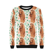 Infinite Irish Setter Love women's sweartshirt-Apparel, Sweatshirt-4
