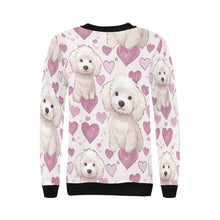 Load image into Gallery viewer, Infinite Labradoodle Love women&#39;s sweartshirt-Apparel, Labradoodle, Sweatshirt-2