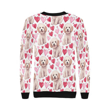 Load image into Gallery viewer, Infinite Labradoodle Love women&#39;s sweartshirt-Apparel, Labradoodle, Sweatshirt-3
