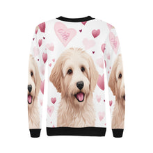 Load image into Gallery viewer, Infinite Labradoodle Love women's sweartshirt-Apparel, Labradoodle, Sweatshirt-4