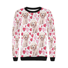 Load image into Gallery viewer, Infinite Labradoodle Love women&#39;s sweartshirt-Apparel, Labradoodle, Sweatshirt-4