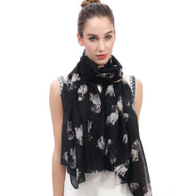 Load image into Gallery viewer, Infinite Pug Love Womens Scarves-Accessories-Accessories, Dogs, Pug, Scarf-Design 1-1