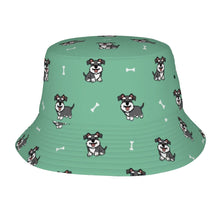Load image into Gallery viewer, Infinite Schnauzer Love Bucket Hats-Hats &amp; Caps-Green-One Size-9