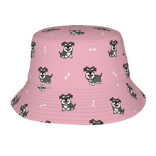 Load image into Gallery viewer, Infinite Schnauzer Love Bucket Hats-Hats &amp; Caps-Pink-One Size-1