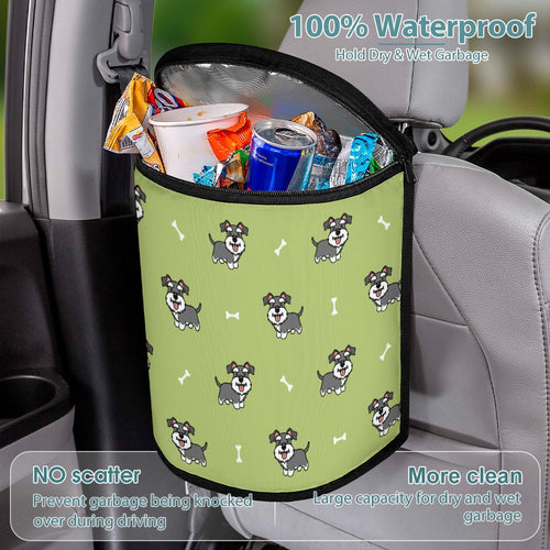 Infinite Schnauzer Love Multipurpose Car Storage Bag-12