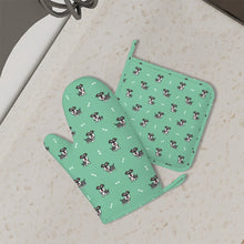 Load image into Gallery viewer, Infinite Schnauzer Love Oven Gloves-Kitchen Decor-3