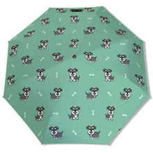 Load image into Gallery viewer, Infinite Schnauzer Love Umbrella-Daily Accessories-Mint Green-One Size-1