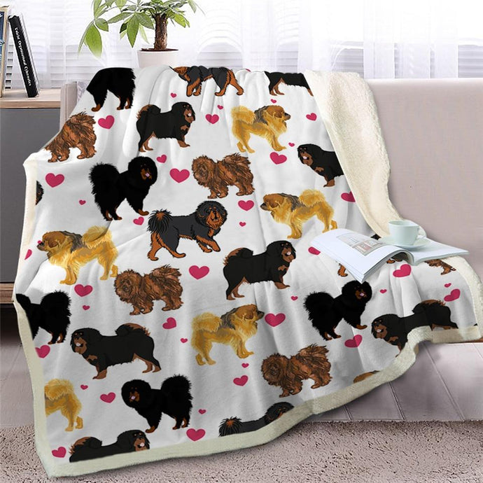 Infinite Doggo Love Warm Blankets - Series 2Home DecorTibetan MastiffLarge