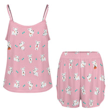 Load image into Gallery viewer, Infinite West Highland Terrier Women&#39;s Cami and Shorts Pajama Set-Apparel-Apparel,Dog Mom Gifts,Pajamas,West Highland Terrier-10