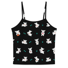 Load image into Gallery viewer, Infinite West Highland Terrier Women&#39;s Cami and Shorts Pajama Set-Apparel-Apparel,Dog Mom Gifts,Pajamas,West Highland Terrier-Midnight Black-XS-5