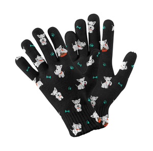 Infinite Westie Love Touch Screen Gloves-Accessories-Accessories, Dog Dad Gifts, Dog Mom Gifts, Gloves-5