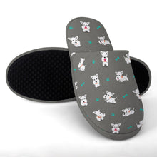 Load image into Gallery viewer, Infinite Westie Love Women&#39;s Cotton Mop Slippers-Accessories, Dog Mom Gifts, Slippers, West Highland Terrier-7