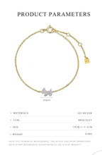 Load image into Gallery viewer, Instant Smile Schnauzer Jewelry Set - Silver Earrings, Necklace &amp; Bracelet-7