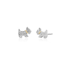 Load image into Gallery viewer, Instant Smile Schnauzer Jewelry Set - Silver Earrings, Necklace &amp; Bracelet-Earing-14