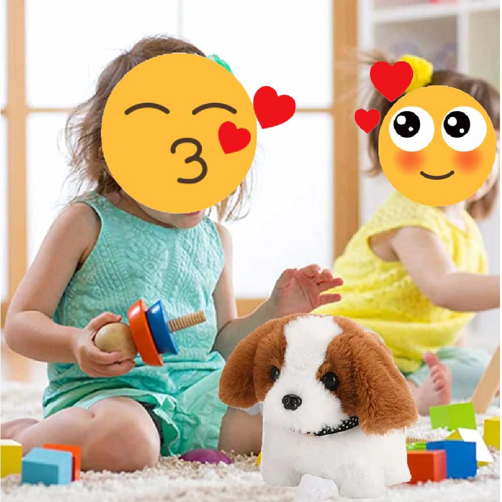 Electronic Interactive Dog Pet Toy, Plush Golden Retriever,Realistic  Lifelike Animals,Animated Stuffed Puppy Dog Toy Plush Battery Operated Dog  Toy for Toddler Kids Girls Boys 