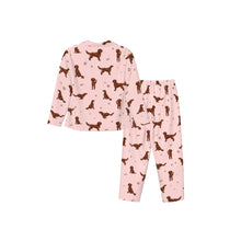 Load image into Gallery viewer, Irish Setter Pajamas for Women - XL Available - Yes I Love Red Irish Setters-Pajamas-Apparel,Boxer,Dog Mom Gifts,Pajamas-10
