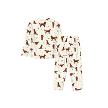 Load image into Gallery viewer, Irish Setter Pajamas for Women - XL Available - Yes I Love Red Irish Setters-Pajamas-Apparel,Boxer,Dog Mom Gifts,Pajamas-12
